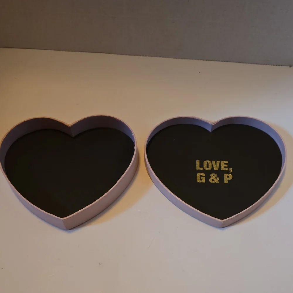 Juicy Couture Heart-Shaped Pink Tray